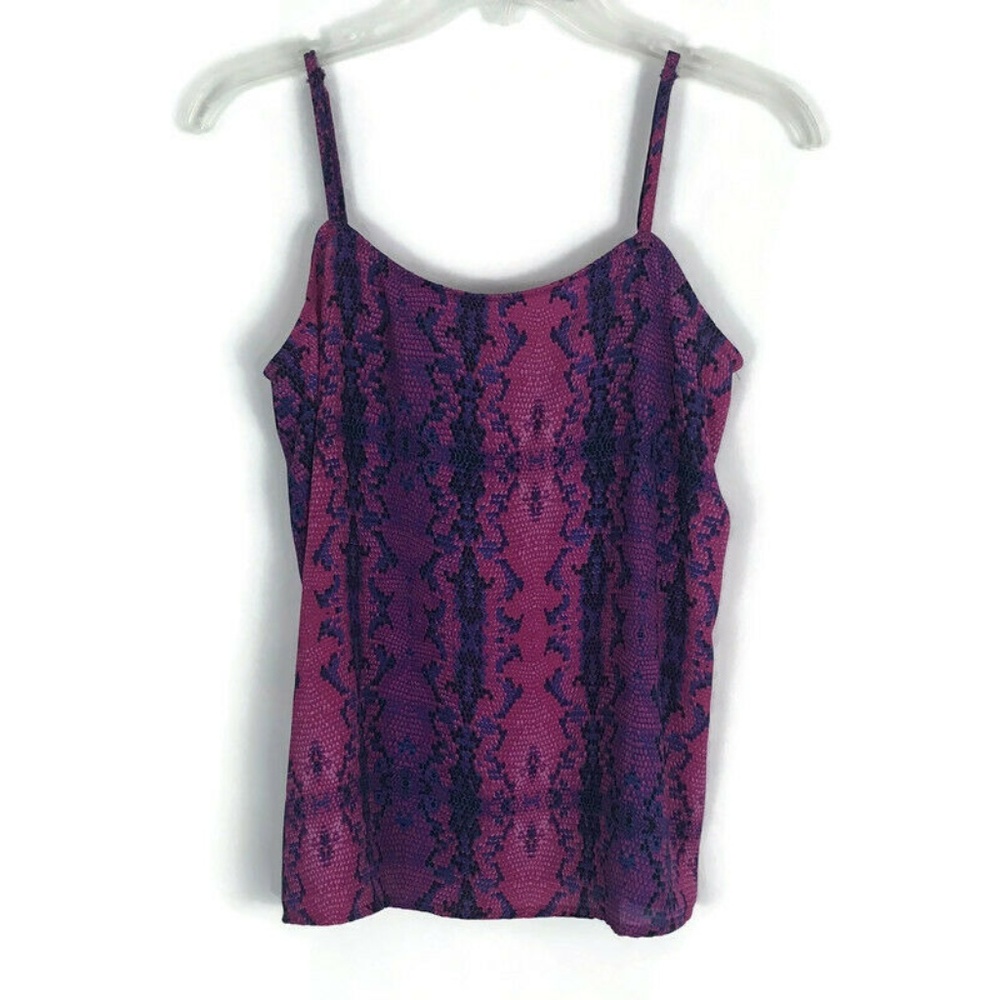Olivaceous Womens Shirt Size Medium Pink Snake